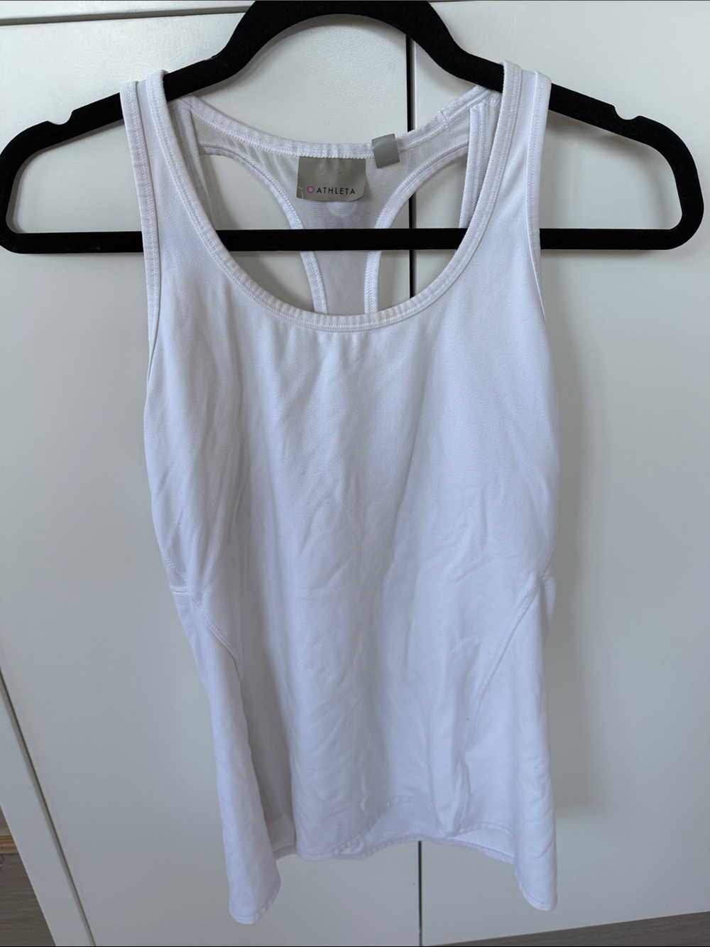 Athleta white tank